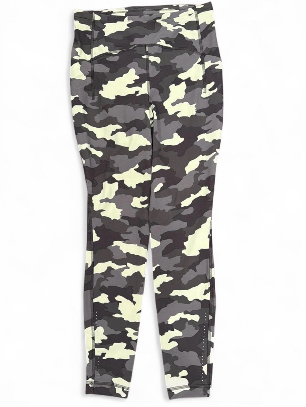 lululemon athletica Green Camo Leggings w/ side pockets